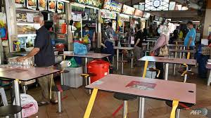 View all places to visit in singapore. Hawker Centres To Feature New Seating Arrangement During Phase 2 Hand Sanitiser Dispensers To Be Installed Nea Cna