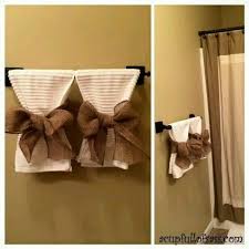 New Take On Decorative Hand Towels Bathroom Towel Decor Restroom Decor Home Decor