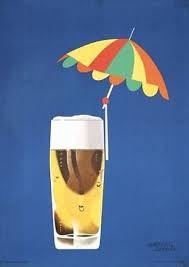 Beer Poster By Herbert Leupin 1958 Retro Poster Bier Werbeschilder