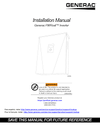 Beranda work sheet on introduction to inverta brate : Generac X7602 Apke00014 User Manual Manualzz