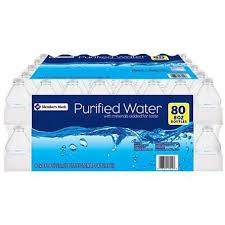 Member S Mark Purified Bottled Water 8oz 80pk Sam S Club Members Mark Water Purifier Purifier