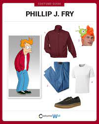 Dress Like Phillip J. Fry Costume | Halloween and Cosplay Guides