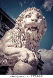 Check spelling or type a new query. Statue Of A Lion Putting A Paw On A Ball Classical Marble Lion Sculpture Close Up Outdoor Face Of A Ferocious Lion With Open Mouth Poster Id 265564651