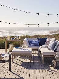 Perfect for a quick drink outside and adds a great splash of colour. John Lewis Partners St Ives Garden Side Table Fsc Certified Eucalyptus Wood Natural Outdoor Furniture Outdoor Garden Furniture Sets