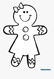 Find & download free graphic resources for gingerbread. Gingerbread Girl Coloring Pages Free Transparent Clipart Clipartkey