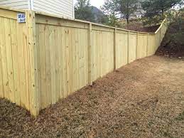 Capped Privacy Fence Backyard Fence Options Different Types Of Fences