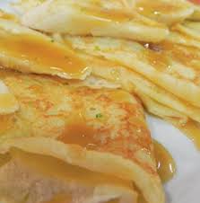 Crepe Antillaise Au Caramel Et Beurre Sale Maison Cuisine Recette Dessert Crepes Sucrees