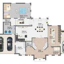 Bungalow Grundrisse 120 Qm Mit Garage Luxus Fertighaus Grundriss Luxushaus