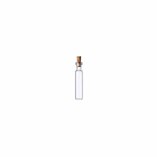 Glass Bottles With Cork Lids 12pcs