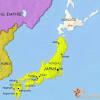 Physical maps of japan, physical feature maps. 1