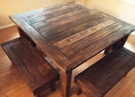 39 Ideas Farmhouse Kitchen Table With Bench Fun Square Kitchen Tables Farmhouse Kitchen Tables Square Farmhouse Table