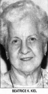 Beatrice K Sickinger Kiel (1914-2006)