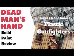 Great escape games plastic cowboys. Dead Man S Hand Build Paint Review Great Escape Games Plastic Gunfighters Youtube