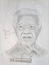 Tarebones On Twitter Pencil Sketches I Did Of Nelson Mandela Please Retweet To The World