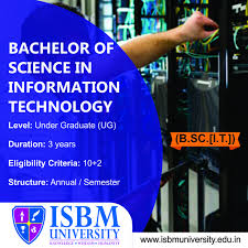 Course Bachelor Of Science In Information Technology B Sc I T Bachelor Of Science Information Technology Science
