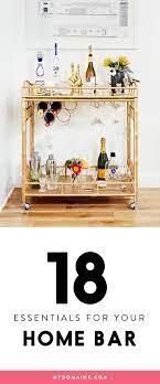 The Beginner S Guide To Setting Up A Bar At Home Home Bar Decor Home Bar Essentials Small Bars For Home