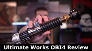 Ultimate Works OBI4 Custom Lightsaber Review - YouTube