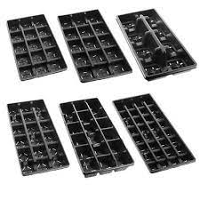 Unit price request a shipping quote. Square Black Form Pots