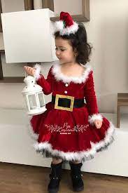 Miss Santa Claus Christmas Dress For Toddlers Little Miss Santa Claus Christmas Costume Toddler Christmas Dress Christmas Tutu Girls Christmas Dresses