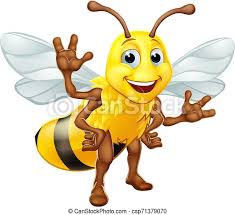 Directed by travis knight and written by christina hodson, the film stars hailee. Bumble Honey Bee Bumblebee Cartoon Character A Bumble Bee Or Honey Bumblebee Cartoon Character Insect Standing And Waving Canstock