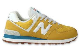 Dieser pinnwand folgen 383 nutzer auf pinterest. New Balance Ml 574 Hb2 Gelb Schrittmacher Sneakerhandlung