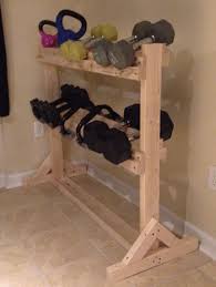 2x4 Dumbbell Rack Diy Gym Equipment Diy Gym Diy Home Gym