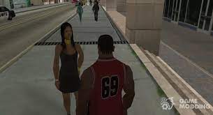 Adicionado a capacidade de dar presentes, como amigos do jogo original (num5+num2) 2. Street Love For Gta San Andreas
