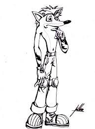 Crash bandicoot is back, but this time he's on the run and on mobile! Crash Bandicoot By Guilhermesalles On Deviantart