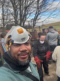 MA Degree Show 2025 Godspower Okoro, MA Fine Art, is a multidisciplinary  artist whose practice merges painting, sculpture, and experimental  printmaking. Rooted in narrative and research, his work interweaves African  and Scottish