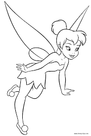 Tinker Bell Coloring Pages Best Image Coloring Page