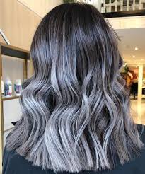 Below, find 30 silver balayage hairstyles that are as good as gold. 40 Bombshell Silver Hair Color Ideas For 2021 Hair Adviser Dark Silver Hair Brown Hair With Silver Highlights Silver Hair Color