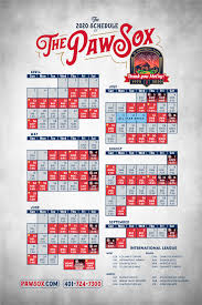 Pawtucket Red Sox Dated Passes For Each Home Game 5 Per Ticket For Up To 6 Tickets Red Sox Schedule Pawtucket