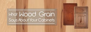 White, gray, oak, cherry, maple. What Wood Grain Says About Your Cabinets