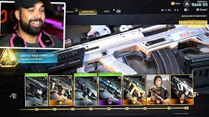 Wraith is available at tier zero of the season three battle pass, and has a legendary skin at tier 100. Season 1 Battle Pass Unlocked Modern Warfare 100 Tiers Youtube