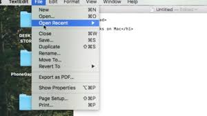 Use Textedit On Mac To Edit Html Files Youtube
