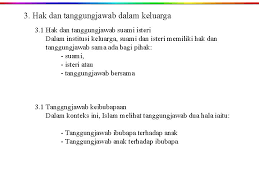 Suami mesti taat isteri, suami harus memberi nafkah, suami sahaja wajib menjaga keaiban keluarga, isteri bebas tinggal berasingan, suami memberi didikan ilmu fardhu ain sahaja, keperluan asas ialah tanggungjawab bersama. Ilmu Pengenalan Pengertian Konsep Ilmu Kedudukan Ilmuancendikiawan Disisi
