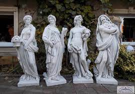 Die gartenfiguren unserer wahl und die aktuelle gartenfiguren empfehlung auf strawpoll.de. Vierjahreszeiten Gartenfiguren Aus Steinguss Skulpturen 130cm 623kg