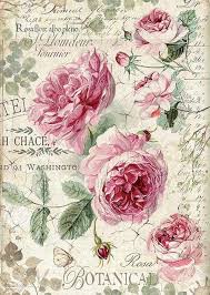 motiv strohseide english roses din a4 papernapkins motiv strohseide english roses din a4 decoupage vintage art floral papier vintage