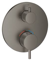 Check spelling or type a new query. Grohe 24134al3 Atrio 1 Way Thermostatic Shower Mixer Brushed Graphite Vieffetrade