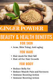 Ginger Powder Beauty Health Benefits Ginger Benefits Health Benefits Of Ginger Ginger Powder Benefits