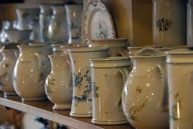 Moustiers Sainte Marie French Pottery Pottery Olive Dishes