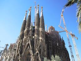 All the secrets of barcelona cathedral. Gorgeous Sagrada Familia Cathedral Ii Endures Cranes For Renovation And Upgrading In Barcelona Spain Photograph By John Shiron
