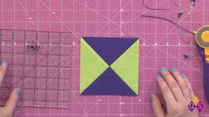 Sizing A Quarter Square Triangle Uquilt With Emily