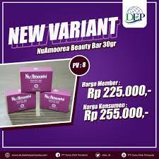 Nu Amoorea Beauty Bar Reguler 100 Original Shopee Indonesia