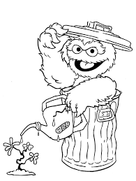 Top 15 sesame street coloring pages. Free Printable Sesame Street Coloring Pages For Kids