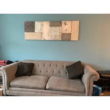 Versuchen sie nicht, bettzubehör zu kaufen. Ashley Zarina Grey Fabric Sofa Aptdeco