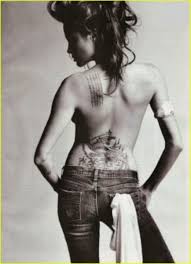 Angelina joliearabic on her elbow. Tattoo Ideas Words Phrases Tatring