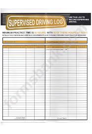 Physical activity can be fun. 50 Hour Driving Log Printable Pdf Download