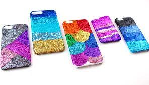 Really fun diy idea or life hack if you haven't got a. Diy Glitter Phone Case How To Glitter A Phone Case Kit Kraft