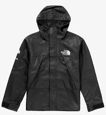 Supreme The North Face Leather Mountain Parka The North Face Transparent Png 984x984 Free Download On Nicepng